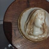 Portrait in relief in the form of a medallion - Napoleon III period