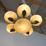 Art deco chandelier, 1930s