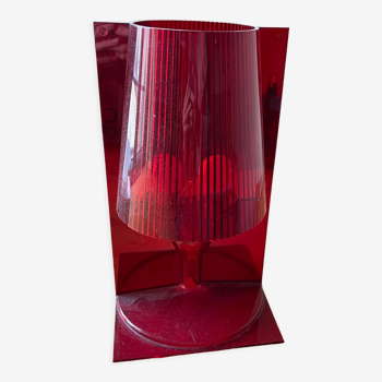 Lampe Kartell rouge