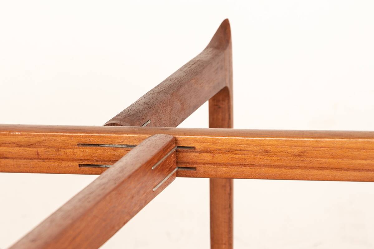 Coffee table, foldable, Danish in teak, model 4508 by Engholm and Willumsen.