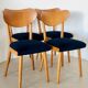 Chaises en bois de hêtre, Tchécoslovaquie années 50