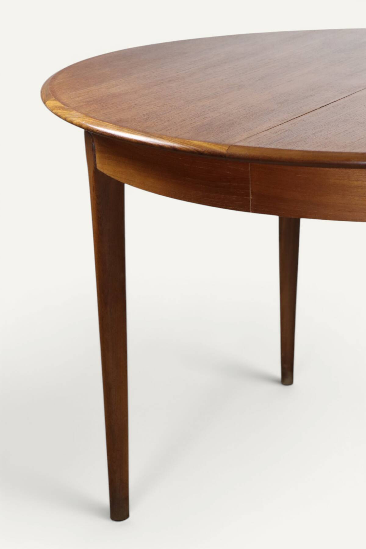 Scandinavian extendable dining table in teak - 1960s