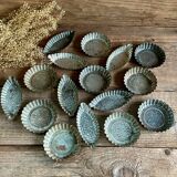 Cake molds, vintage tartlets