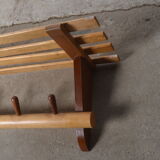 Wall-mounted coat rack