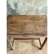 Table en chêne, XVIIIème s.