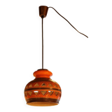 Vintage ceramic chandelier 1960