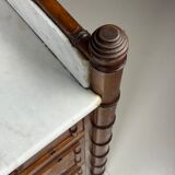 Faux bamboo chest of drawers 1900