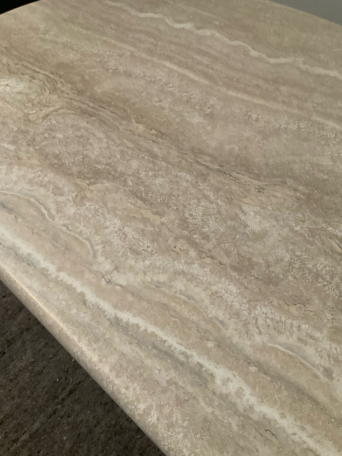 Travertine coffee table from the 70s-80s