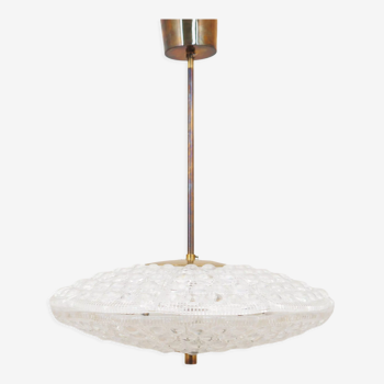 Lustre de Carl Fagerlund, fabricant Orrefors 1960