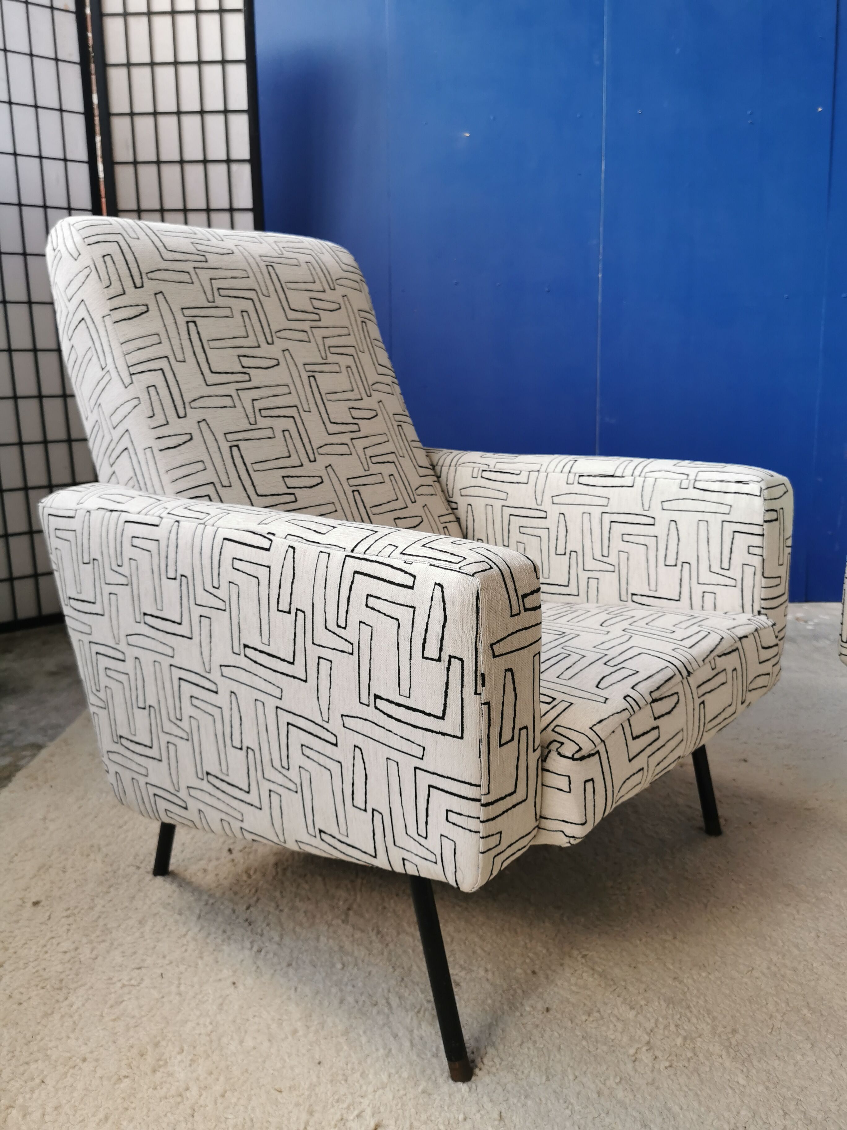 Set of armchairs airborne 1960