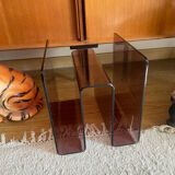 70s magazine rack in altuglas