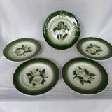 Assiettes Longwy