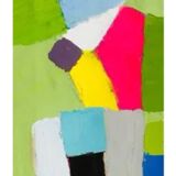 Green Abstract Painting