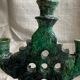 Tamegroute pottery candle holder
