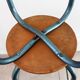 Pair of high industrial stools