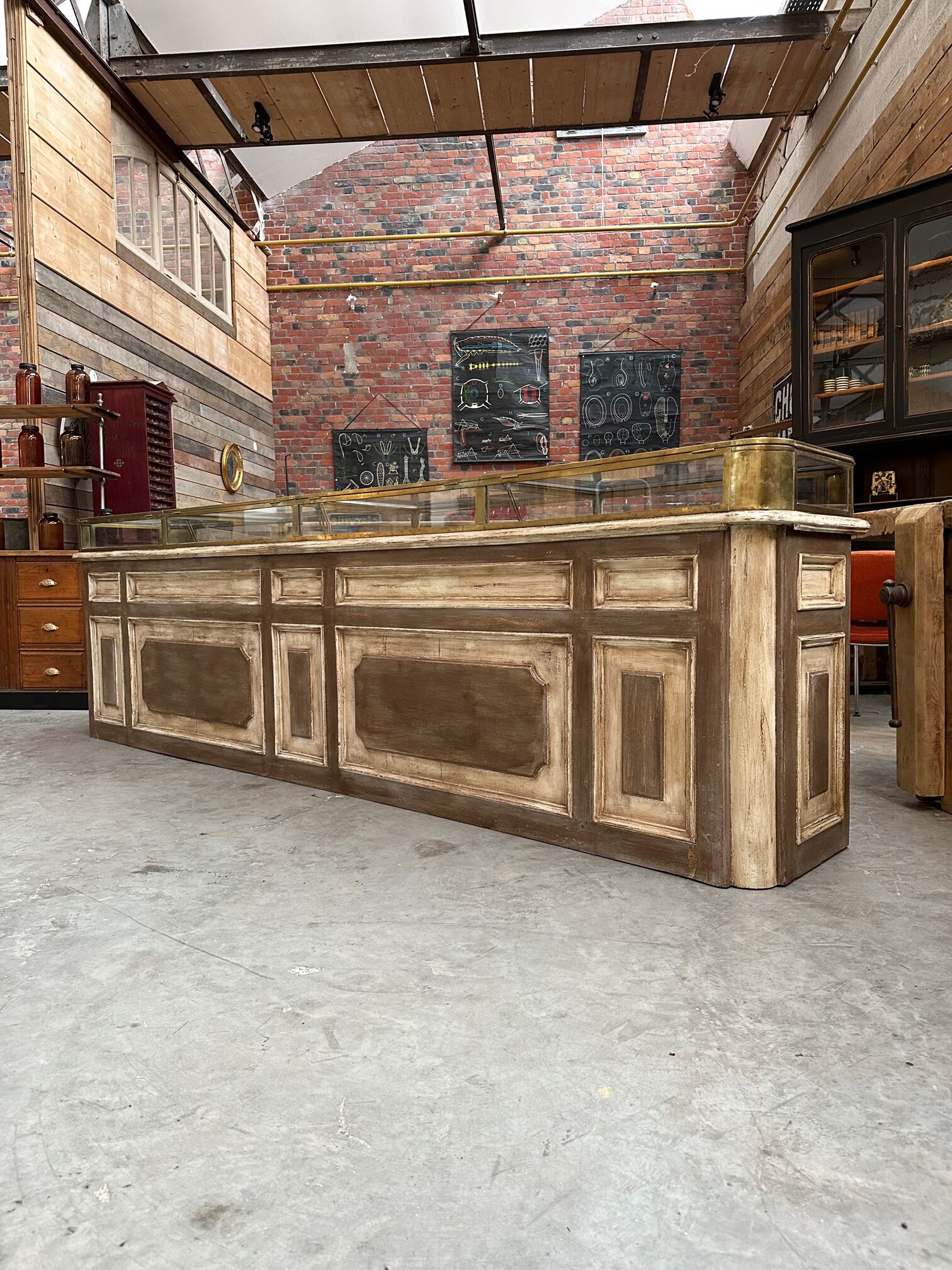 Showcase counter early twentieth century