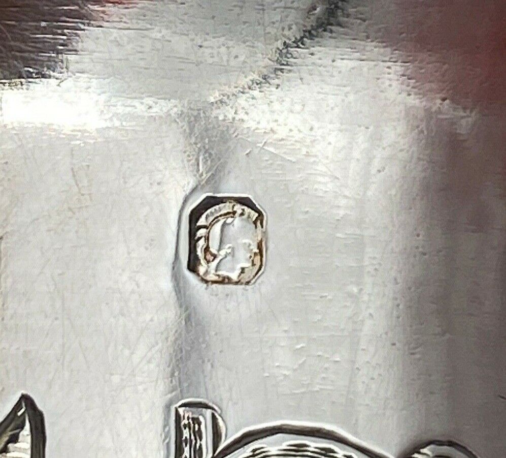Timpani solid silver floral decoration 1900 poincon minerva