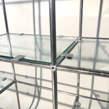 1970 chrome tubular shelf
