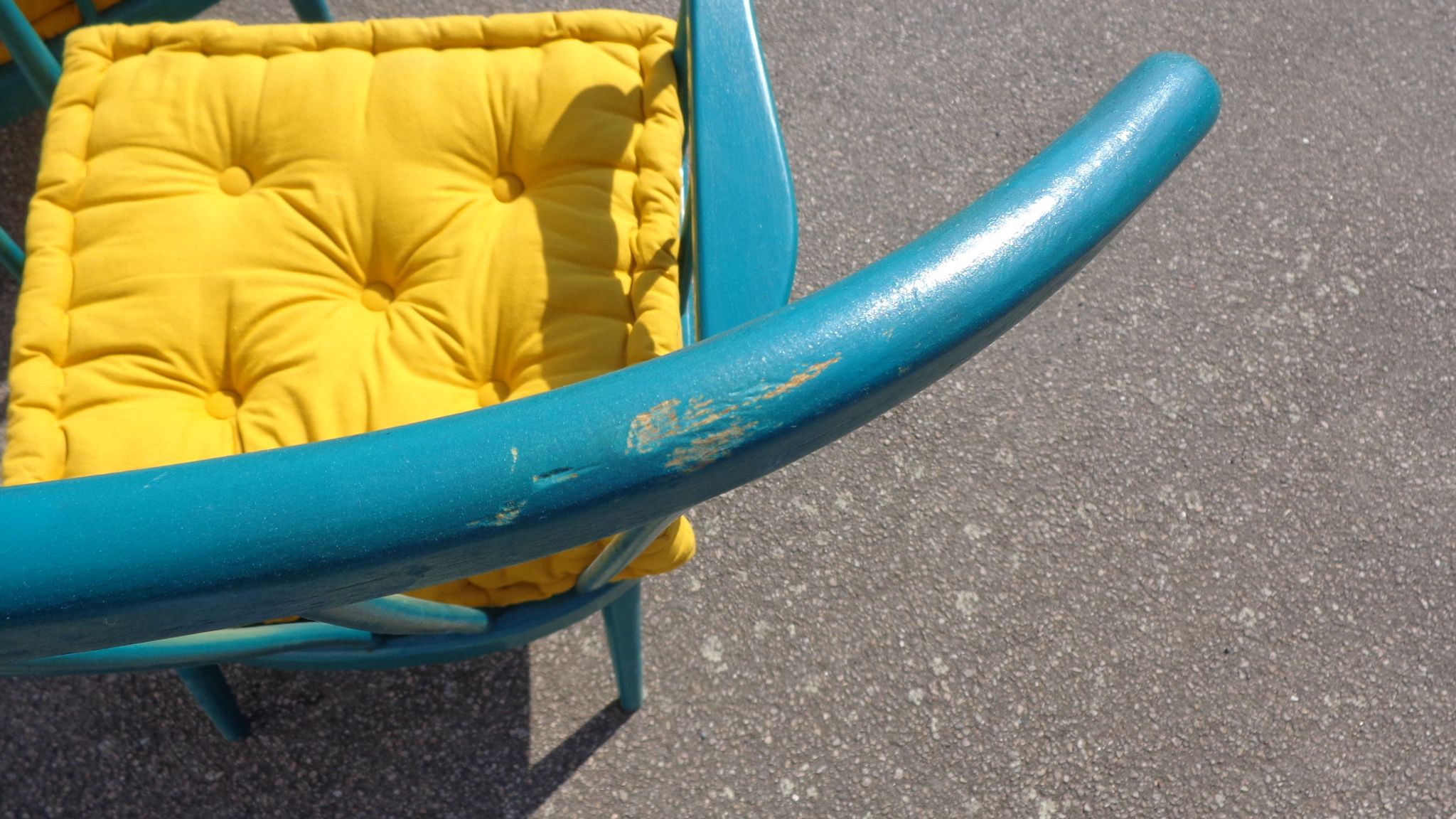 Paire de fauteuils Baumann éventails