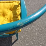Paire de fauteuils Baumann éventails