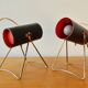 Set of 2 rare table Lamps by Svend Aage Holm Sørensen for ASEA, 1950s