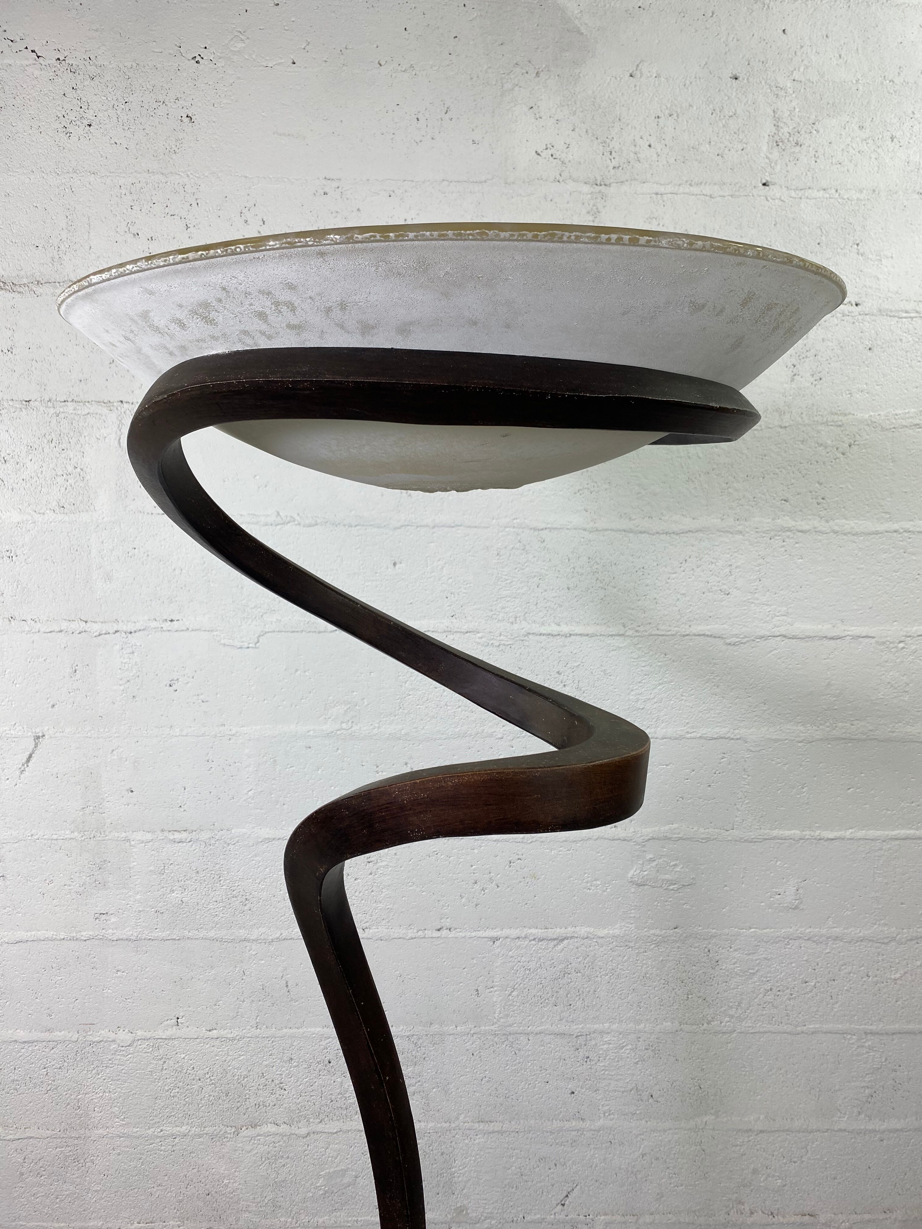 Floor lamp "Alfea" Scavo Enzo CIAMPALINI for Lamp International in Murano glass- 1970