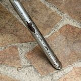 Vintage parrot, 1970s, in chrome metal.