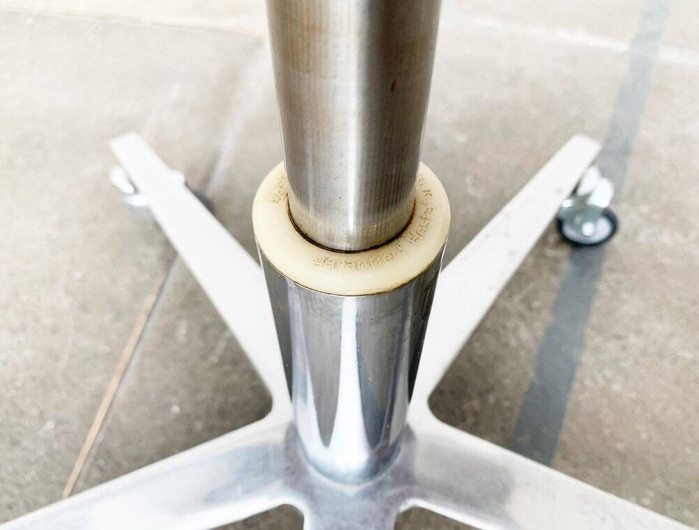 Mid-century German industrial swivel office stool by Schmitz, 1960s