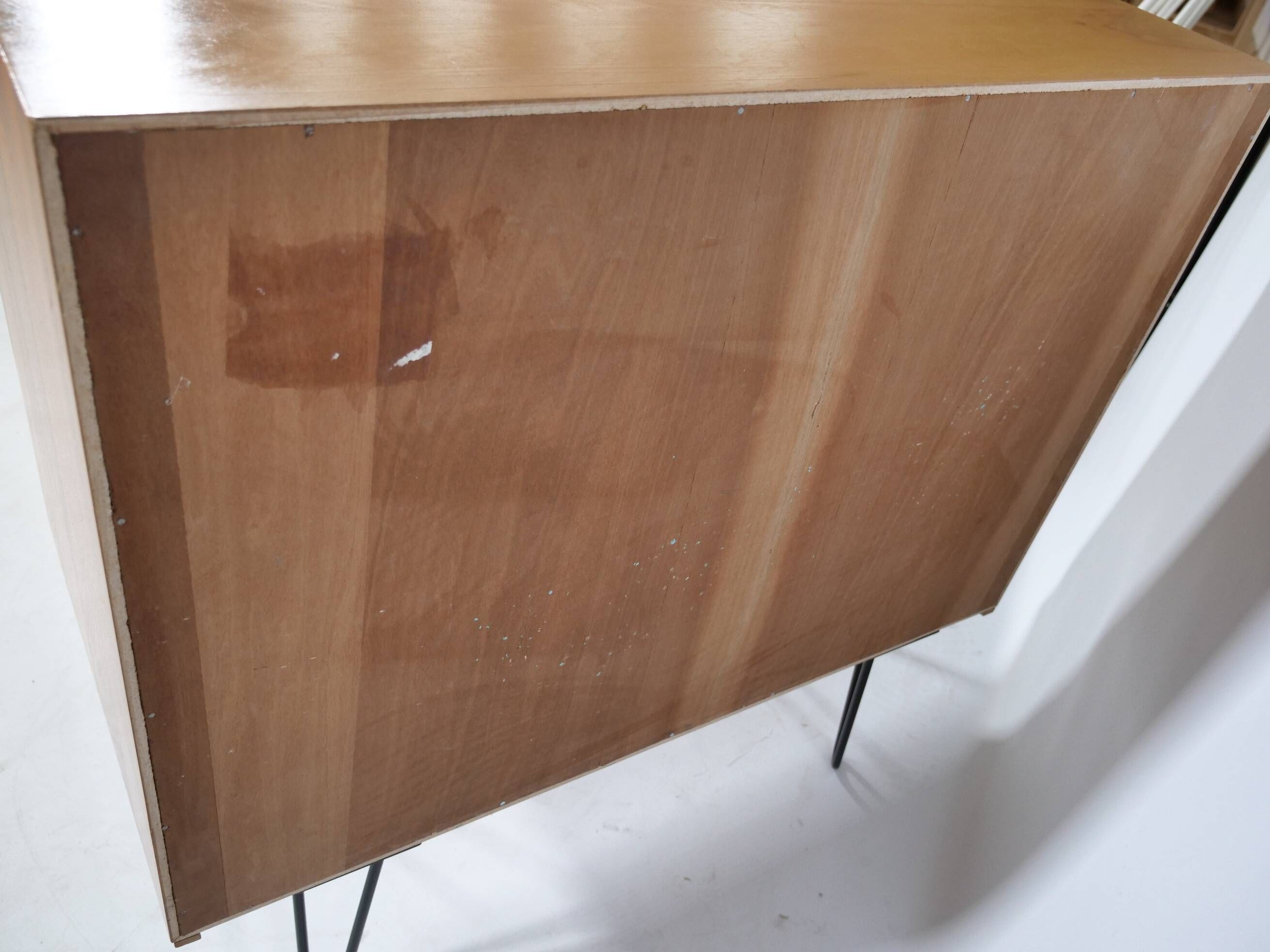 WK hairpin chest of drawers, sideboard, mid-century cabinet, vintage, 1960s