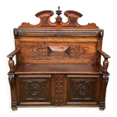 Renaissance style bench