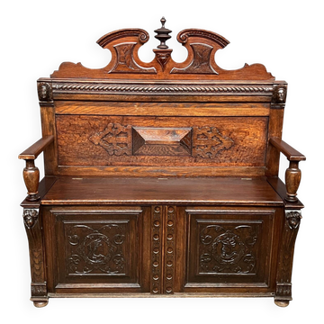 Renaissance style bench