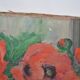 C. Steveniers -Ecole Française du XXème siècle  Nature morte aux coquelicots. Huile sur toile signée