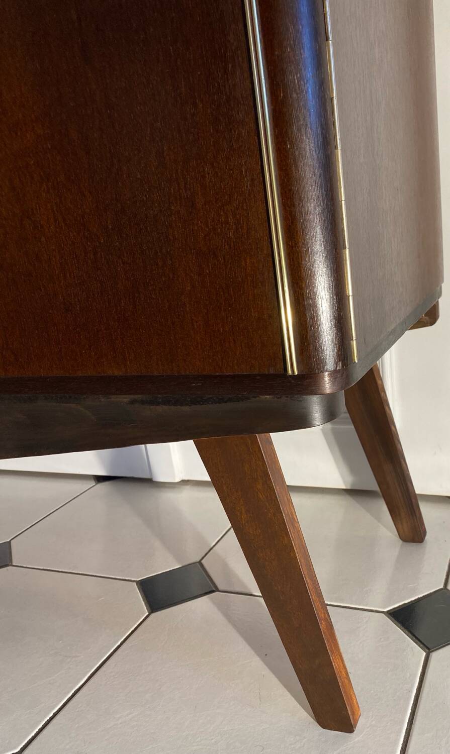 Vintage compass feet sideboard