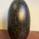 Exotic wood vase