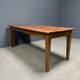 Rustic french farmhouse dining table made of oak and elm