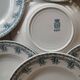 Ensemble de 6 assiettes plates terre de fer St Amand 4006