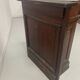 20th century solid oak restaurant cutlery trolley