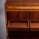 Danish Design Rosewood Secretaire by Erling Torvits for Klim Mobelfabrik, 1960s