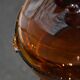 Vintage Hand Blown Brown Glass Pitcher/Carafe with Lid