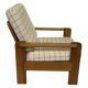 Vintage armchair set of 2 pinewood pine 70s design