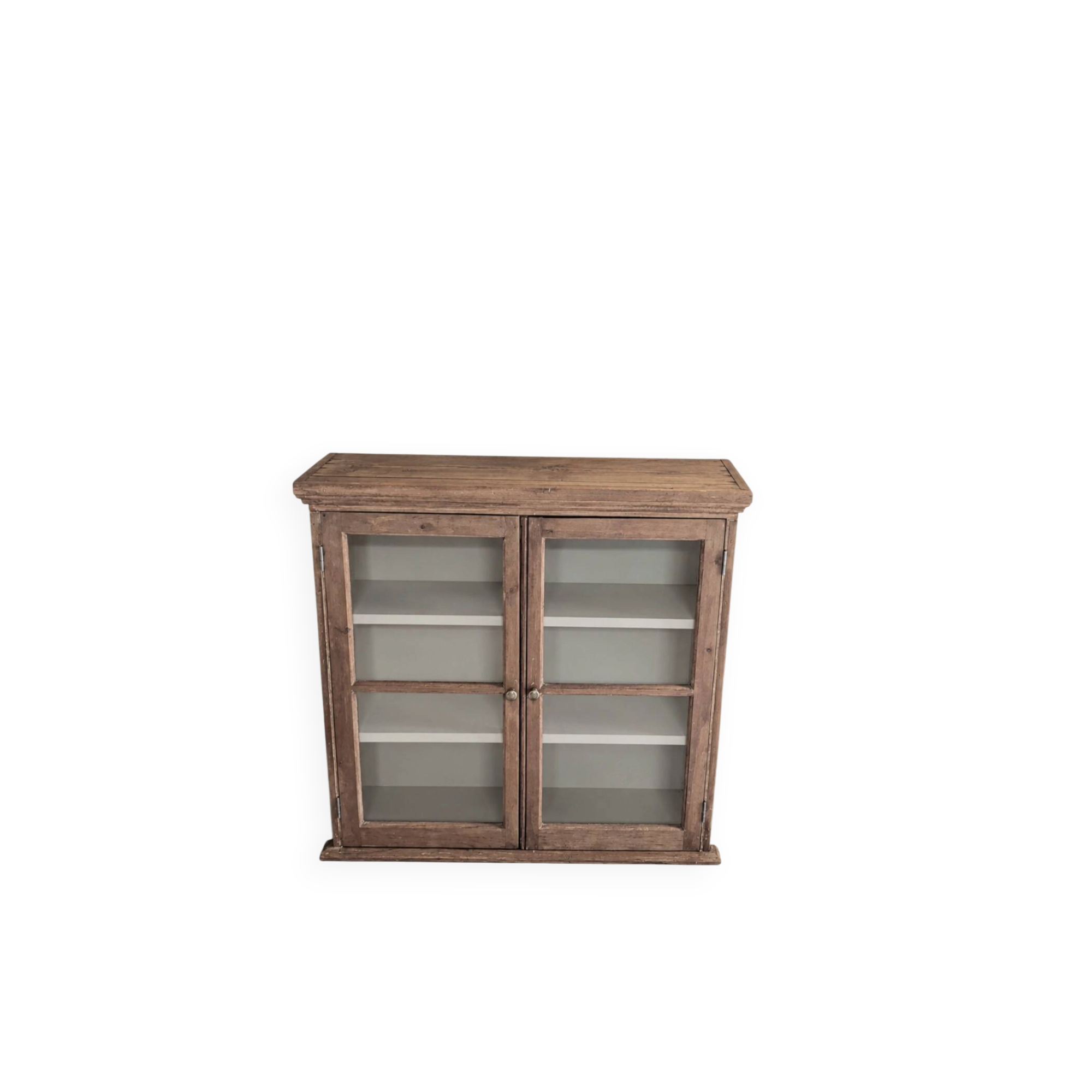Renovated old wall display cabinet