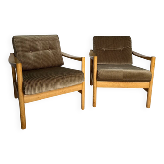 Pair of vintage armchairs from the 70s/80s.