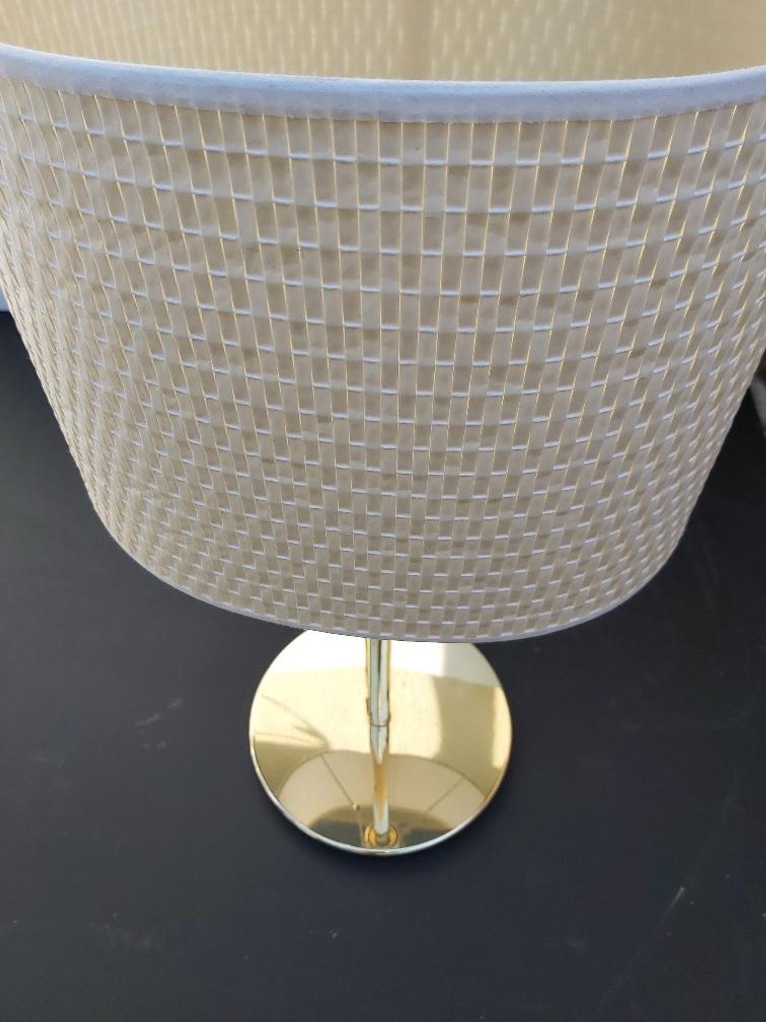 Lampe design laiton Sergio Bernardi Milano