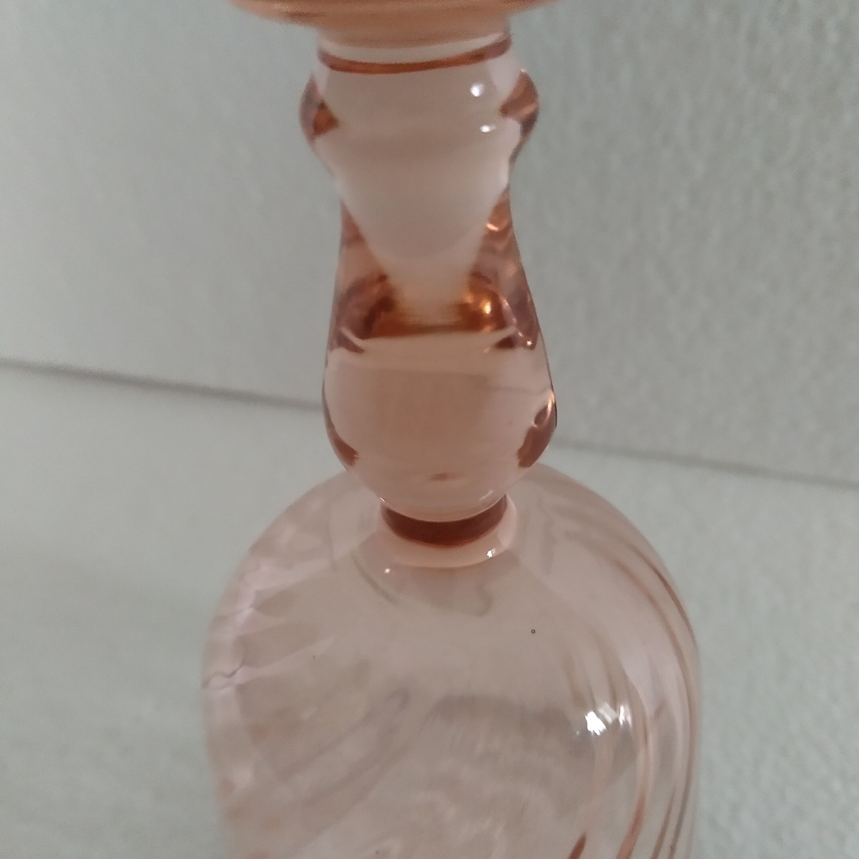 Set of five rosaline glasses