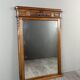 Carved wooden mirror, late 19th / early 20th century