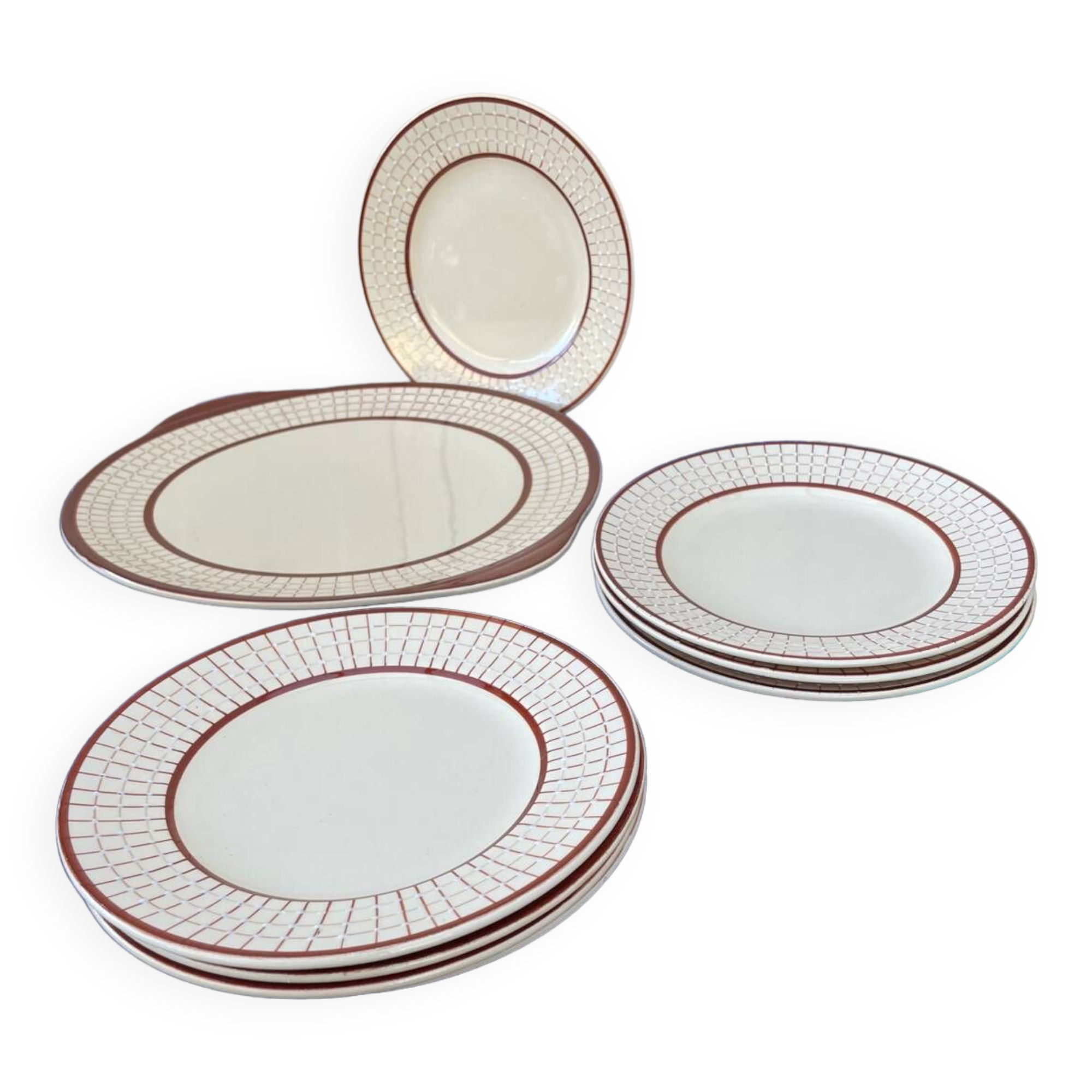 Longchamps cake and dessert dish