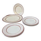 Longchamps cake and dessert dish
