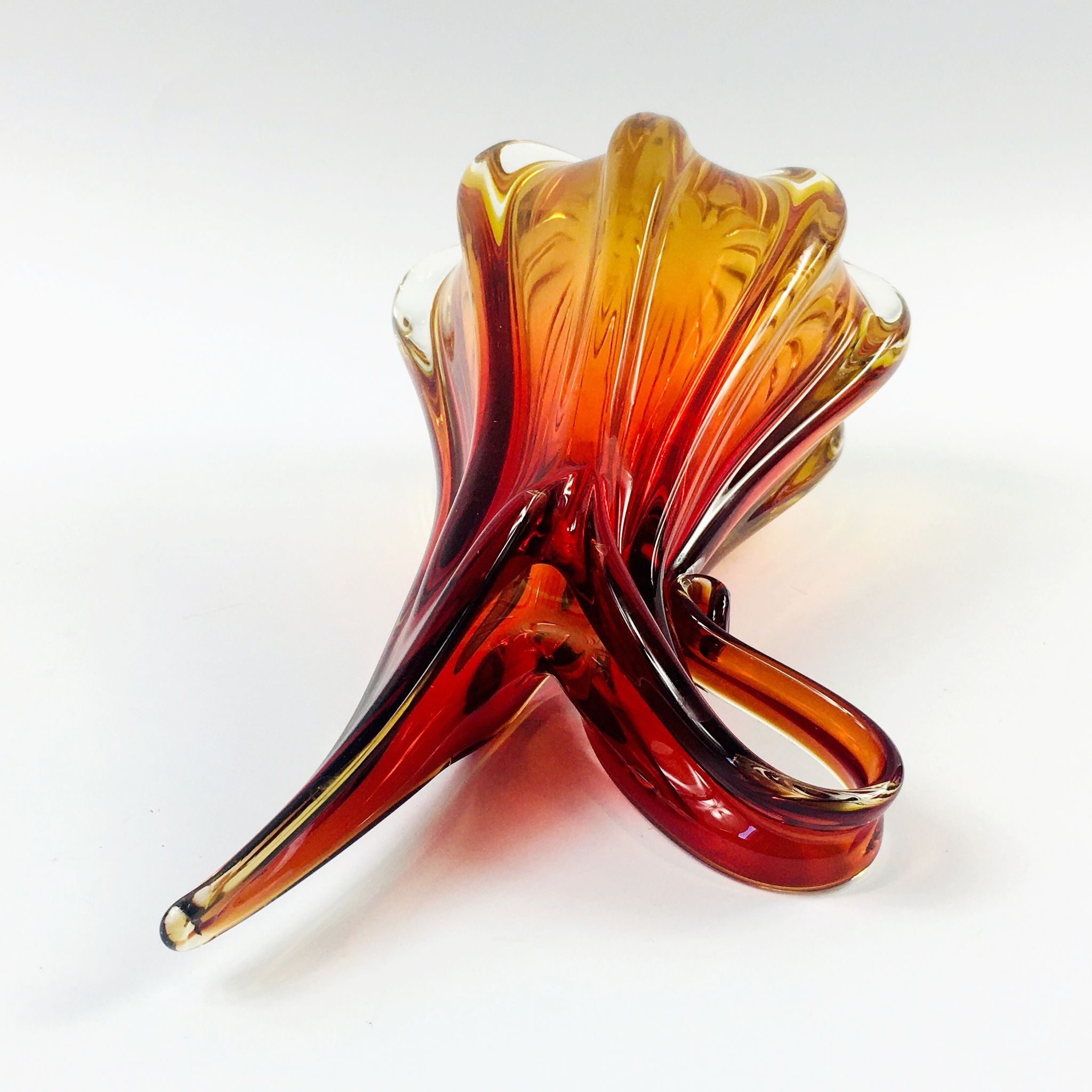 Mid-century murano art glass pitcher, italy, 1960s