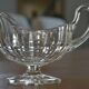 Crystal sauce boat