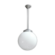 Suspension année 50' opaline blanche